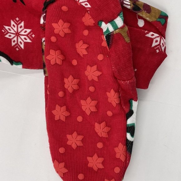 PL Sleep Christmas Pajamas & Hat Size 18 Months Red Green - Picture 5 of 7